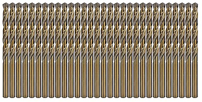 #ad MAX CRAFT Cobalt Drill Bit Set 30Pcs 11 64quot; M35 HSS Co Twist Jobber Metal Drill $39.99