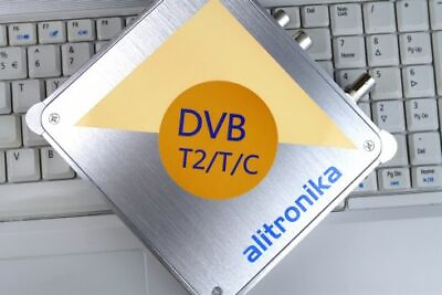 #ad Alitronika AT78XUSB DVB T2 T C Receiver Demodulator Recorder amp; Converter $495.00