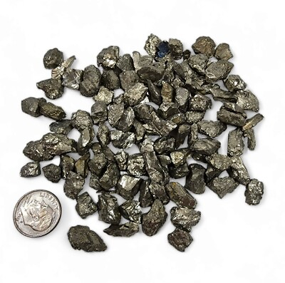#ad Natural Pyrite Pieces Mexico 86.4 grams. $5.99