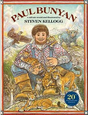 #ad Paul Bunyan Reading rainbow book Paperback By Kellogg Steven GOOD $3.78