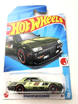 #ad Hot Wheels Nissan Skyline RS KDR30 Green #44 44 250 2024 HW J Imports $10.99
