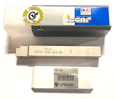 #ad Iscar SXCNN 1616 K14 03 V Lock External Tool Holder Wide Profiling Tool $74.99