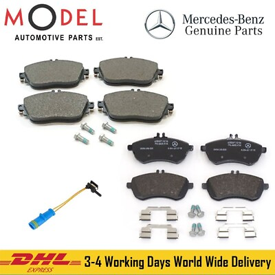 #ad Mercedes Benz Genuine Front and Rear Brake Pads Kit with Sensor $174.00