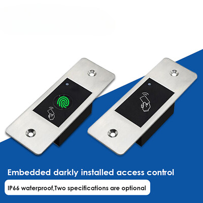#ad 9 18V Keyless Access Control Scanner Mini Waterproof Embedded Fingerprint Reader $77.19