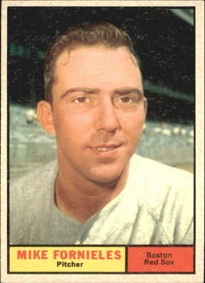 #ad 1961 Topps #113 Mike Fornieles RED SOX VG EX G60654 VG EX $1.50