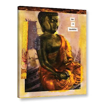 #ad ArtWall Elena Ray #x27;Be A Buddha#x27; Gallery wrapped Canvas Small $51.99