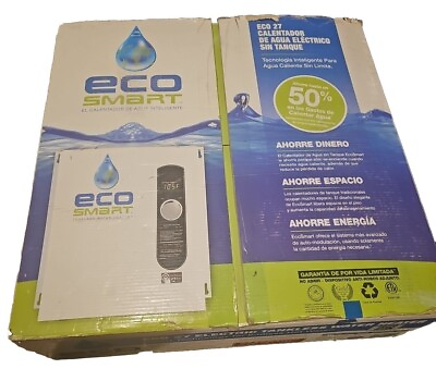 #ad ECOSMART ECO 27 TANKLESS ELECTRIC WATER HEATER $375.00
