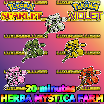 #ad ⭐ Pokémon Scarlet and Violet ⭐ SHINY and HERBA MYSTICA Session ⭐ Your Choice ⭐ $8.55