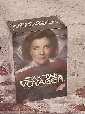 #ad Star Trek Voyager The Complete Series Seasons 1 7 DVD 47 Disc Set Brand New $54.99