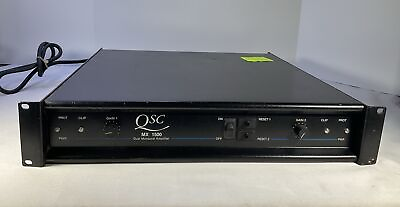 #ad QSC MX 1500 Power Amplifier Dual Monaural Amp PROFESSIONALLY TESTED $199.99
