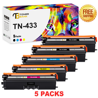 #ad Toner Cartridge for Brother TN433 TN436 HL L8260CDW MFC L8900CDW L8610CDW Lot $18.19