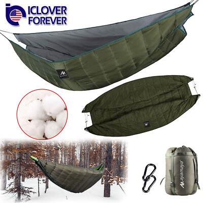 #ad Double Hammock Underquilt Ultralight Camping Warm Under Quilt Blanket Cover Big $54.99