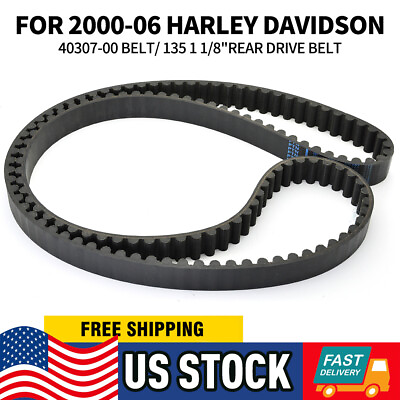 #ad 135T 1 1 8quot; Rear Drive Belt 40307 00 for Harley Flst Fatboy Deluxe amp;Fxst 6058437 $33.99