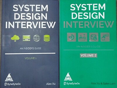 #ad System Design Interview An insider#x27;s guide Volume 1 And Volume 2 By Alex Xu $33.00