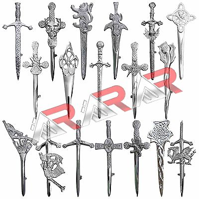 #ad Highland Thistle Kilt Pins Accessory Kilts Sporrans Hoses In Different Styles $6.99