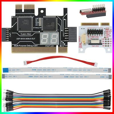 All in 1 TL631 Pro Motherboard Diagnostic Analyzer Tester Cards for PC PCI PCI E $59.89