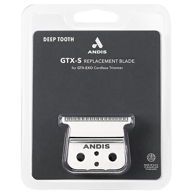 #ad Andis GTX S Replacement Blade 561879 Deep Tooth For GTX EXO Trimmer ORL S Barber $39.95