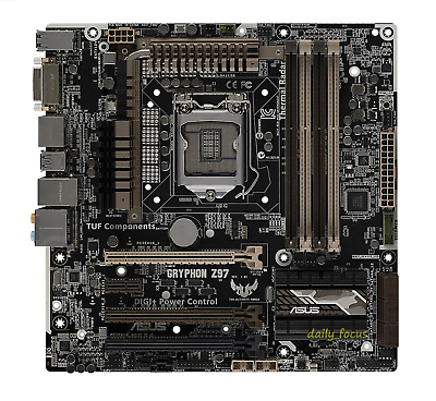 #ad Asus GRYPHON Z97 Motherboard LGA 1150 Intel Z97 DDR3 DIMM USB3.0 Micro ATX $143.22