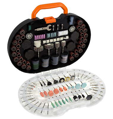 #ad WEN 327 Piece Rotary Tool Accessory Kit with Carrying Case 230327A Tool Sets $16.24
