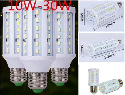 #ad 1PC E27 DC12V Base Socket Screw LED Corn Light Lamp Bulb Outdoor Camp $5.98