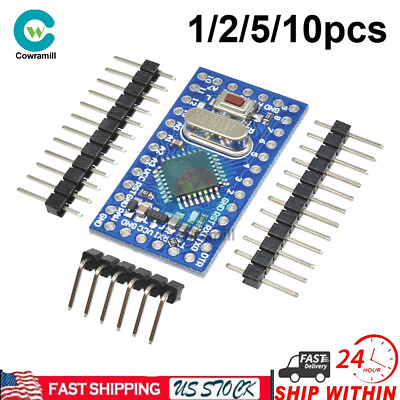 #ad 1 2 5 10PCS Pro Mini Atmega168 Module 5V 16M For Arduino Nano Replace Atmega328 $7.59
