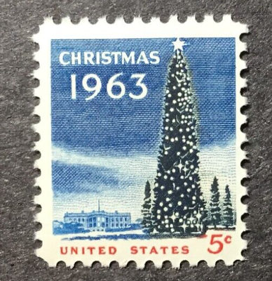 #ad US Scott #1240 Christmas 1963 5 Cent MNH $0.99