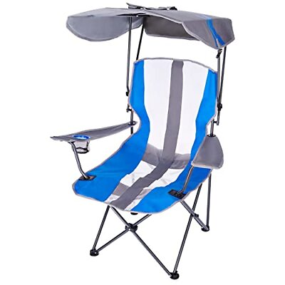 #ad Original Foldable Canopy Chair for Camping Tailgates and Outdoor 1 Grey Blue $88.53