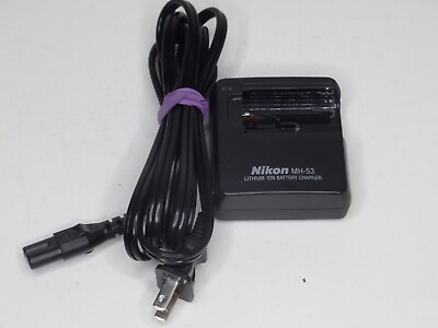 #ad Nikon MH 53 Genuine Original Lithium Ion Battery Charger Only for EN EL1 OEM $5.95