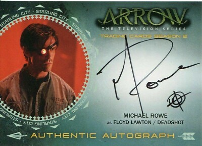#ad Arrow Season 2 Autograph Card MR Michael Rowe as Floyd Lawton Deadshot CW NM $19.99