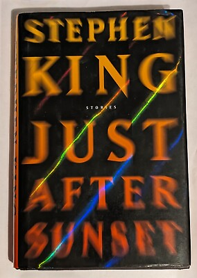 #ad Just After Sunset Stephen King First Printing Hardcover Very Good 2008 Horror C $32.50