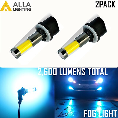 #ad Alla Lighting LED Ocean Blue 880 Cornering Light Fog Light BulbDriving Lamp.8K $24.98