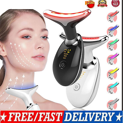 #ad Anti Wrinkle Face Beauty Device Skin Lifting Tighten Rejuvenation Massager 3Mode $26.99
