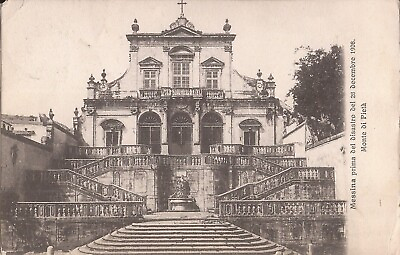#ad Messina Sicily ITALY Palazzo del Monte di Pietà 1915 Pre Earthquake $8.50