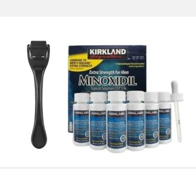 #ad 1 to 144 Months Supply Kirkland Minoxidil 5% Extra Strength Men Hair Regrowth $62.99