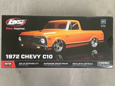 #ad Losi 1972 Chevy C10 Pickup V100 RTR 1 10 Electric 4WD On Road Car Org LOS03034T1 $209.99