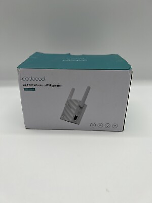 #ad Dodocool AC1200 Wireless 2.4 amp; 5 Ghz Dual Band DA213WUS AP Repeater $10.00