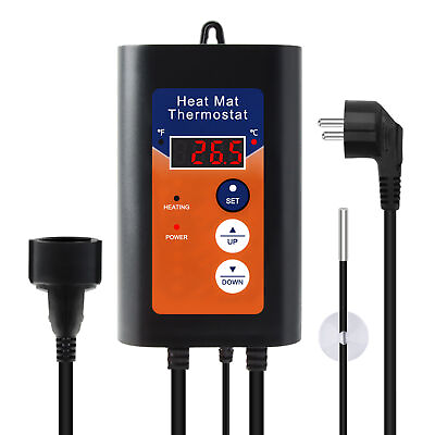 #ad Digital Heat Mat 1000W 41 108℉ Controller with U0Z4 $26.28
