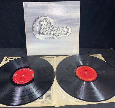 #ad CHICAGO Vinyl Double LP Gatefold Album 1970 VG VG $9.74