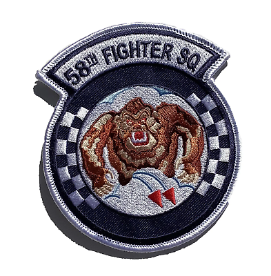 #ad 58th Fighter Squadron Patch – Sew On $13.99