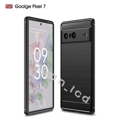 #ad For Google Pixel 7 Case Slim Carbon Fiber Shockproof Heavy Duty Soft Cover $7.90