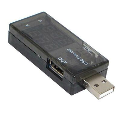 #ad Measuring Tester USB Current Voltage Digital Testing Detector Voltmeter Ammeter AU $9.01