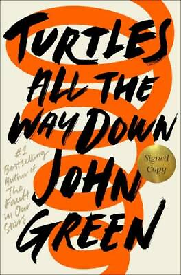 #ad Turtles All the Way Down Signed Edition Hardcover By Green John GOOD $4.29
