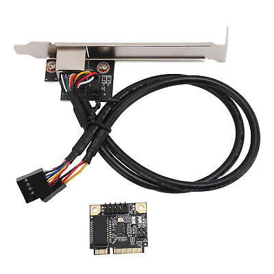 #ad 1000M Wired PCIe Network Card Mini PCIE To Gigabit PCI Express Ethernet Adap AP9 $21.24