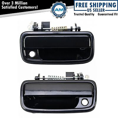 #ad 2pc Metal Exterior Door Handle Kit LH RH Sides for 95 04 Toyota Tacoma Truck $67.24