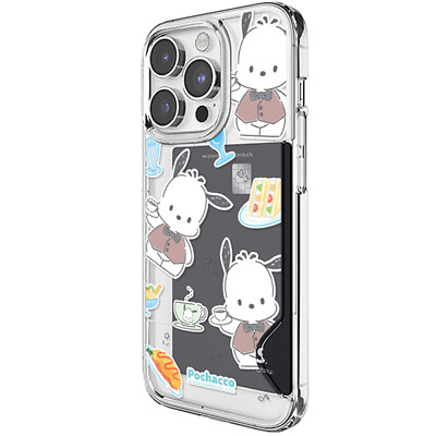 #ad Pochacco Clear Card Hard Case for iPhone 15 14 Pro Pro Max Plus Korea made $18.90