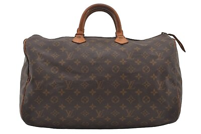#ad Authentic Louis Vuitton Monogram Speedy 40 Hand Boston Bag Old Model LV 2025J $245.00