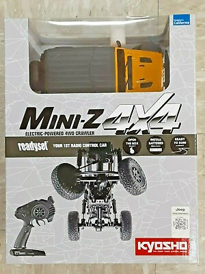 #ad Kyosho MINI Z 4x4 MX 01 Readyset Jeep Wrangler Unlimited Rubicon 32521Y New $139.99