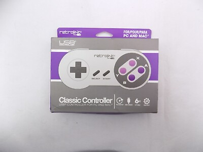 #ad Brand New Sealed Retrolink Super Nintendo SNES Classic Controller USB Control... AU $19.92