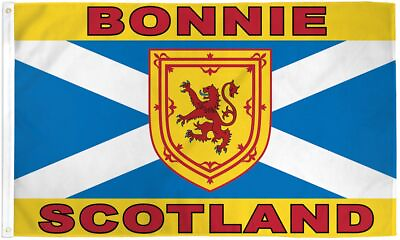 #ad Durable 3x5FT Flag Bonnie Scotland United Kingdom UK Banner Europe $15.99