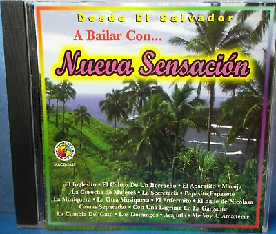 #ad Desde El Salvador a Bailar con... Nueva Sensacion CD 1999 $13.98
